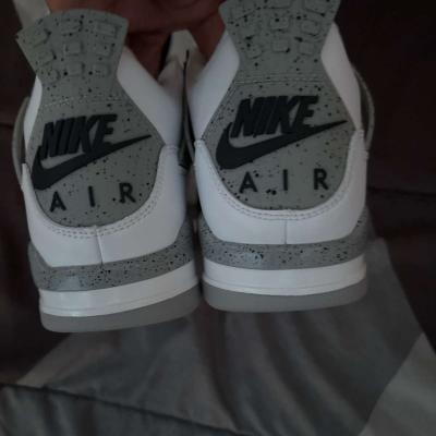 Jordan 4 white cement New - Thumbnail 3