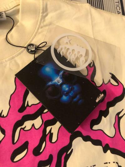 HELLSTAR STUDIOS SOUNDS LIKE HEAVEN TEE CREAM - Thumbnail 5