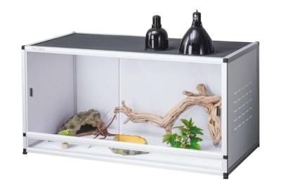 white 40x16x16  reptile enclosure - Thumbnail 3