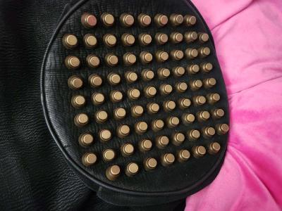 Alexander Wang black suede studded bag Diego Bucket bag - Thumbnail 3