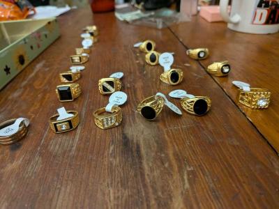 gold plated rings - Thumbnail 6