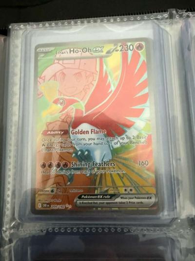 Ethans Ho Oh full art    Destined Rivals