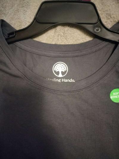 Healing Hands Womens Scrub Top Size M - Thumbnail 6