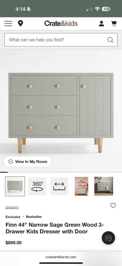 Crib Mattress Dresser - Thumbnail 4