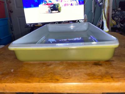 spring blossom lagana Pyrex pan - Thumbnail 5