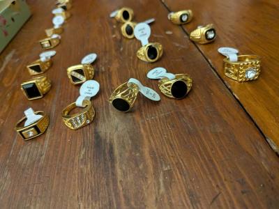 gold plated rings - Thumbnail 3