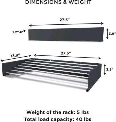 LAUNDRY DRYING RACK WALL MOUNTED RETRACTABLE CLOTHES DRYING - Thumbnail 2