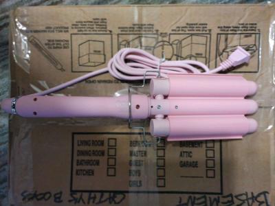 MERMADE PRO HAIR WAVER Pink 32mm 125 Wavy Hair Styling Tool - Thumbnail 5