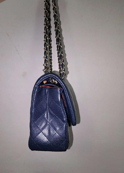 navy blue shoulder bag - Thumbnail 2