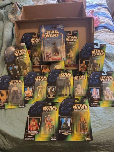 Lot of Star Wars The Power of the Force action figures - Thumbnail 2