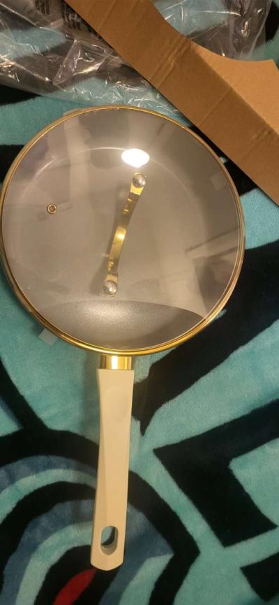 Paris Hilton Saute Pan With Glass Lid Brand Newin box - Thumbnail 3