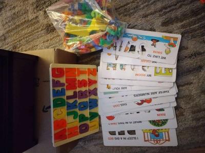 VINTAGE FISHER PRICE TOYS SCHOOL DAYS DESK - Thumbnail 2