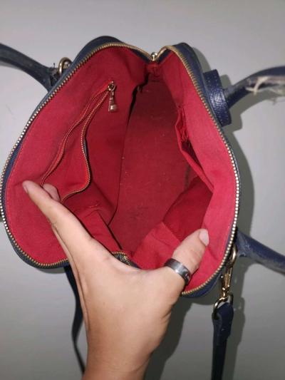 navey blue crossbody bag - Thumbnail 5