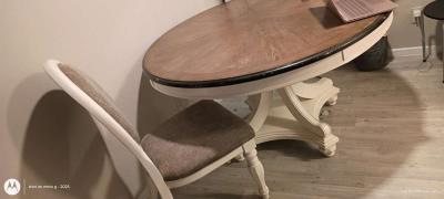 French Market dining table with 3vm chairs - Thumbnail 4