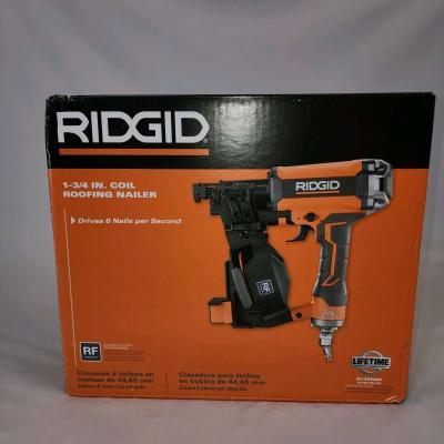 RIDGID PNEUMATIC 15 DEG 134 IN COIL ROOFING NAILER - Thumbnail 2