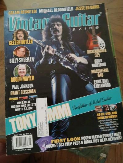 vintage guitar magazine 2005 - Coalinga, California