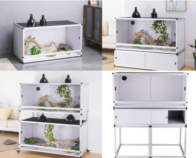 white 40x16x16  reptile enclosure - Thumbnail 5