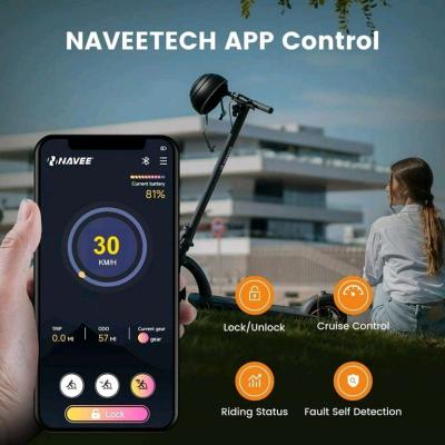 navee N40 electric scooter new charger Bluetooth lock with c - Thumbnail 3