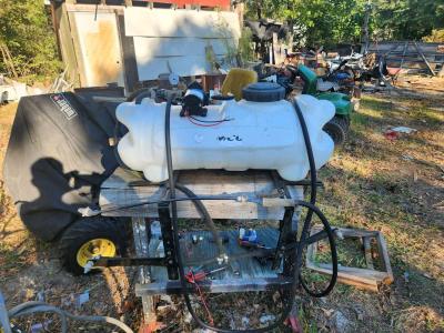 13 gallon food plot sprayer New pump - Thumbnail 2