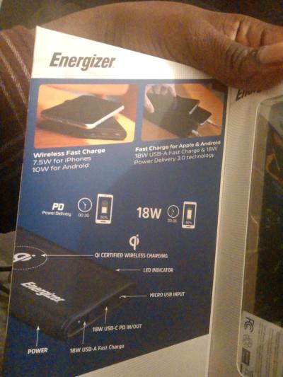 Energizer Ultimate Power Bank Charger - Thumbnail 1