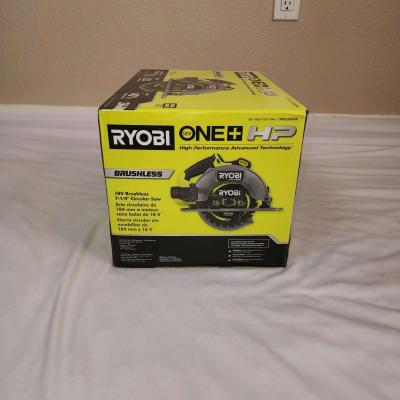 RYOBI ONE HP 18V BRUSHLESS CORDLESS 714 IN CIRCULAR SAW - Thumbnail 5