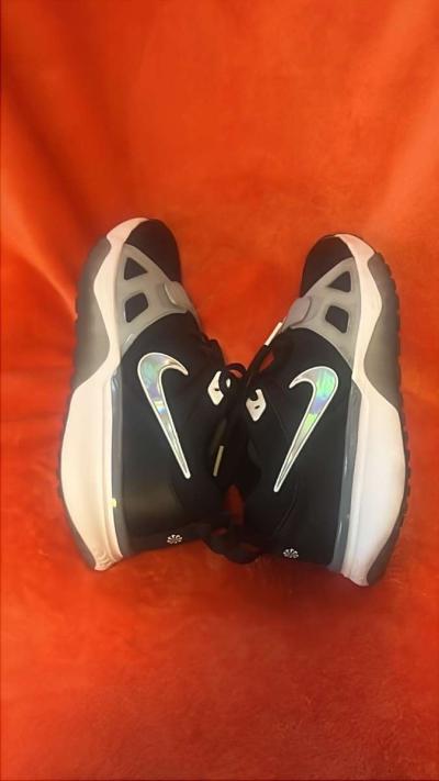 Size 11  Nike Air Zoom Diamond Elite Turf Black Iridescent - Thumbnail 6