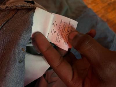 size 38 mens off white jeans - Thumbnail 4