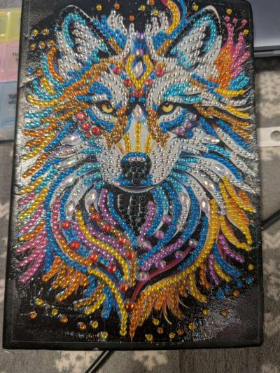 beautiful Diamond painting notebook