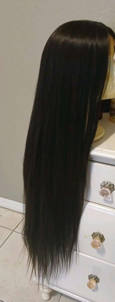 36 Inch Synthetic Silky Straight Lacefront - Thumbnail 3