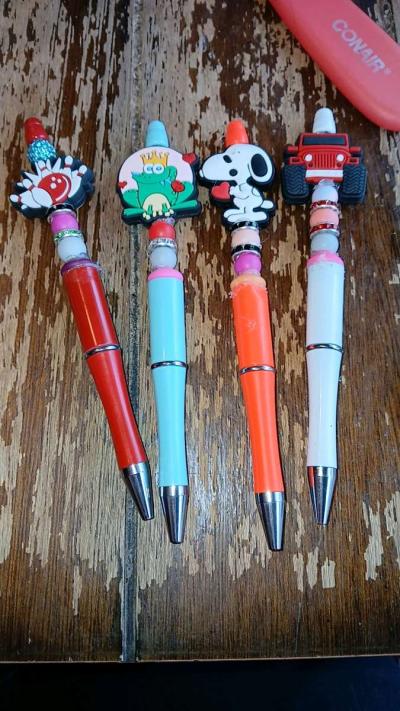 beaded pens