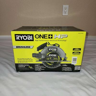 RYOBI ONE HP 18V BRUSHLESS CORDLESS 714 IN CIRCULAR SAW - Thumbnail 4