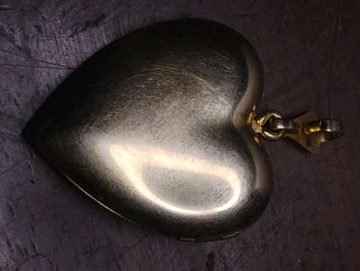 WH Vintage Gold Filled Locket - Thumbnail 4