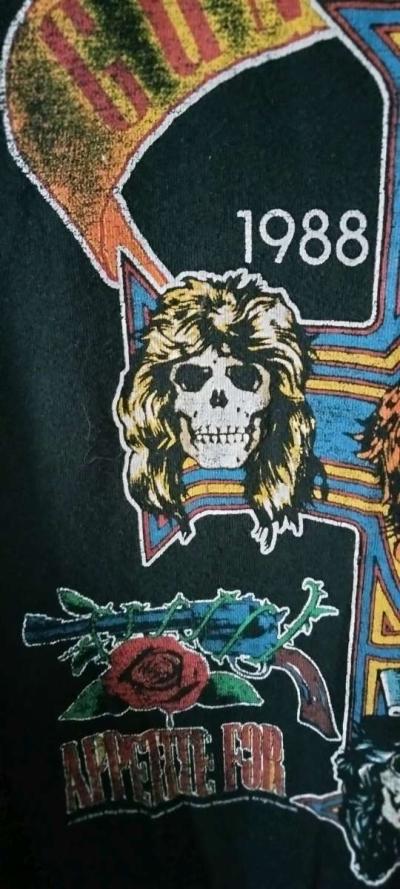 Guns N Roses 1988 Tour Tshirt - Thumbnail 4
