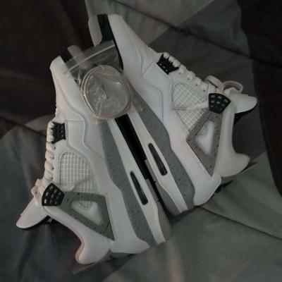 Jordan 4 white cement New - Thumbnail 5