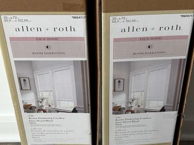 Allen Roth Room Darkening Blinds - Thumbnail 3