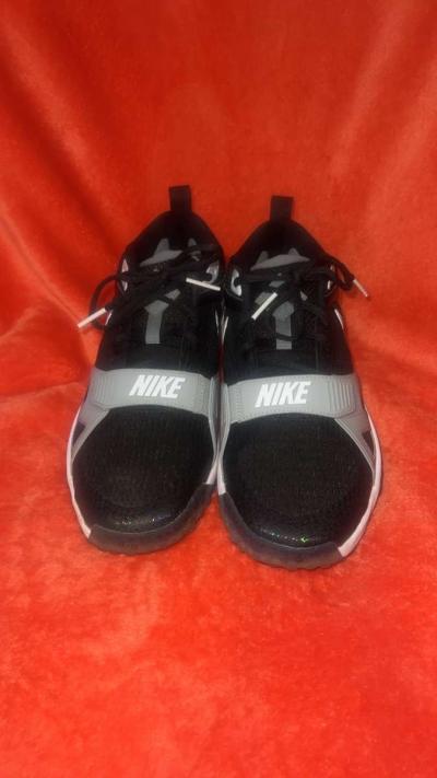 Size 11  Nike Air Zoom Diamond Elite Turf Black Iridescent - Thumbnail 2