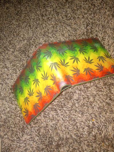 hemp print wallet - Thumbnail 4