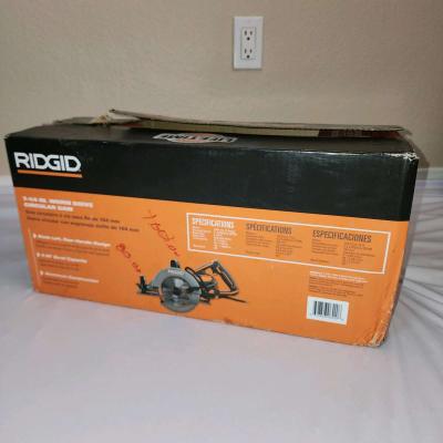 RIDGID THRUCOOL 15 AMP 714 IN WORM DRIVE CIRCULAR SAW - Thumbnail 3