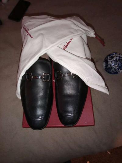 Ferragamo horsebit loafers
