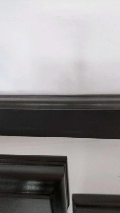 16 IN X 4 IN X 175 IN BROWN WALL MOUNTING SHELVES SET OF 5 - Thumbnail 2