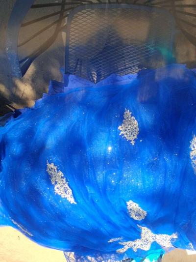 Quinceanera  Royal blue dress - Thumbnail 2