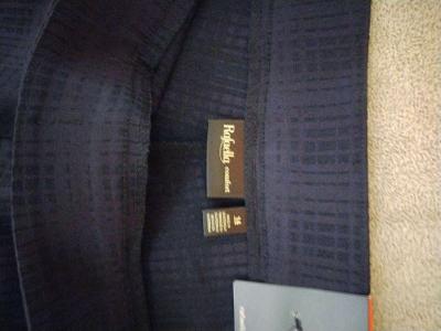 Rafaella Navy Blue slacks Dress pants for womens size 14 NEW - Thumbnail 3