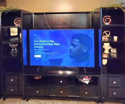 Entertainment TV Center Display