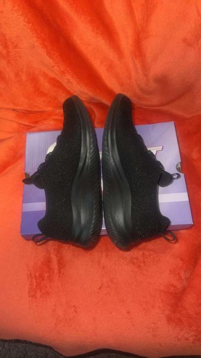New In Box Skechers Sport black with memory foam womens size - Thumbnail 6
