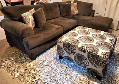 Lshape Sectional Sofa Set - Thumbnail 2