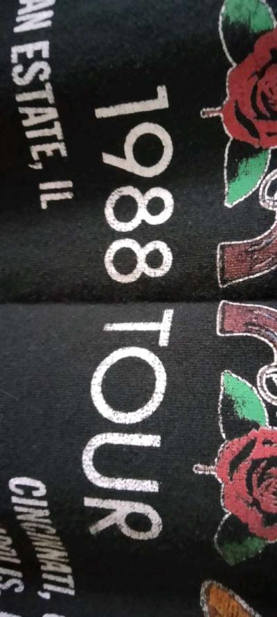 Guns N Roses 1988 Tour Tshirt - Thumbnail 2