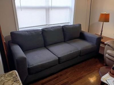 new couch and single bed
