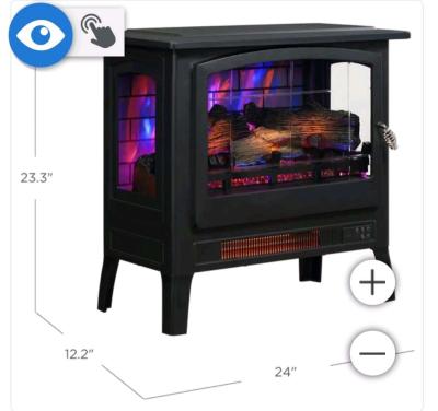 2 BrandNew Bayside Furnishings Infrared Electric Stove Heate - Thumbnail 2