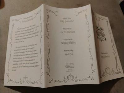 Disney Cinderella Fairy Godmother Porcelain Doll with wand - Thumbnail 6