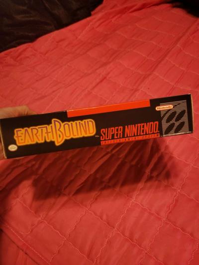 Earthbound SNES Game with Big Box and Manual - Thumbnail 2